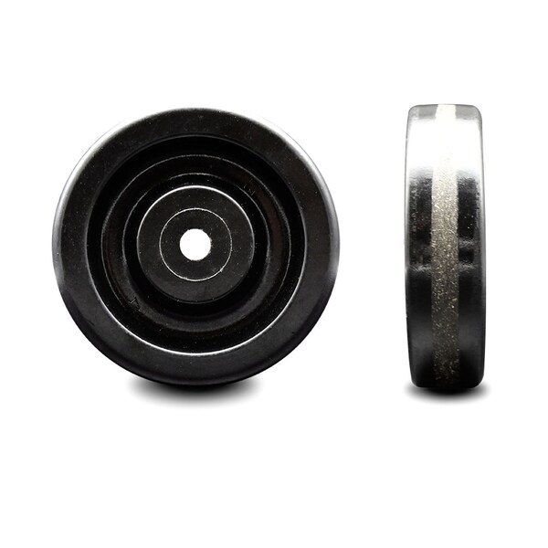 SCC - 5" Phenolic Wheel Only - 1/2" Bore - 600 lbs Capacity